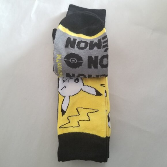 Pokemon 3 pack Crew Socks - Picture 3 of 9